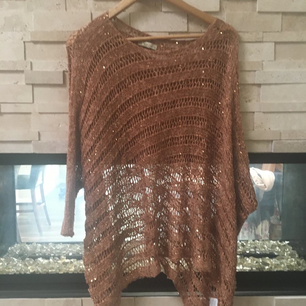 Urban Day Open Knit Sweater